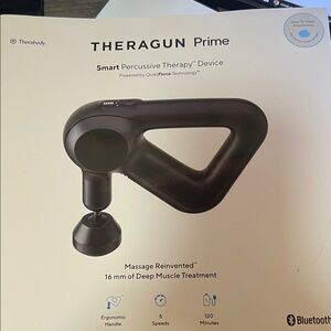 Therabody Theragun Prime Percussive Therapy Device - Black NIB